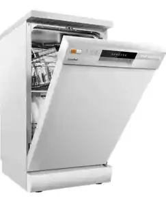 COMFEE' CDWEF1034BW Slimline 45cm Freestanding Dishwasher in White - Picture 1 of 14