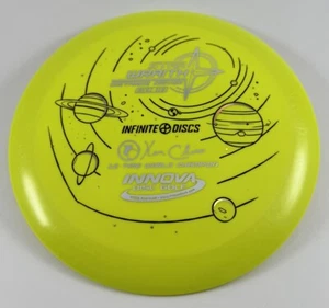 Yellow Infinite Discs Star SOLAR WRAITH Innova Disc Golf NEW 164 Bomber OOP Rare - Picture 1 of 2