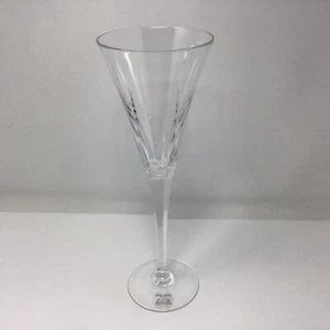 Set of 6 Royal Limited Fine Crystal Heavy Cut Glass 9.5” Champagne Flutes - Picture 1 of 4
