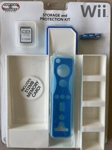 Nintendo Wii Storage And Protection Kit w/512 MB Memory Card - Picture 1 of 2