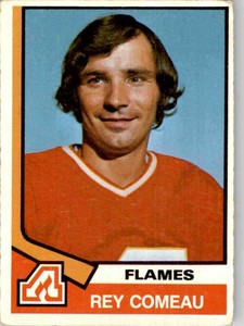 1974-75 O-Pee-Chee Rey Comeau #296