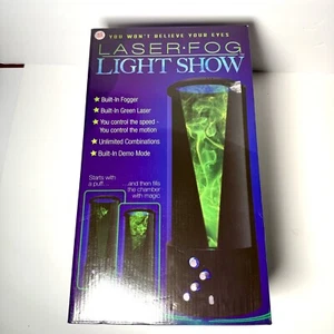 Portable Laser Fog Light Show Generator Awesome Effects Lightweight - Picture 1 of 5