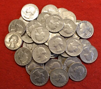 1979-D Washington Quarters 40 Coin roll circulated - Image 1 of 4