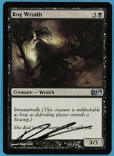 Bog Wraith Magic 2010 / M10 NM Uncommon Artist Signed CARD (s4793) ABUGames
