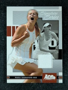 2005 Ace Authentic MARIA SHARAPOVA Match Worn Patch Signature Series #AA-Promo - Picture 1 of 3