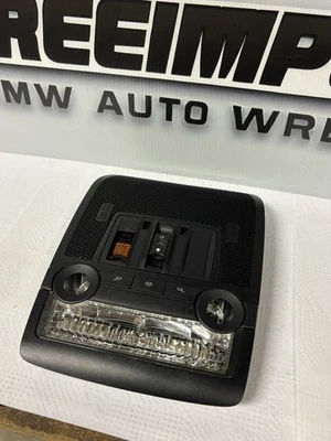 2007-2013  BMW X5 E70 - FRONT DOME READING LIGHT / SUN ROOF SWITCH 9178174 Black - Image 1 of 4