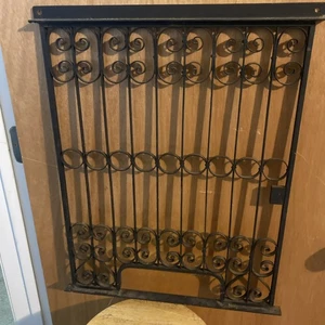 DE COLECCIÓN o ANTIGUO PESO HIERRO BANCO CAJERO O OFICINA DE CORREOS VENTANA JAULA - Imagen 1 de 14
