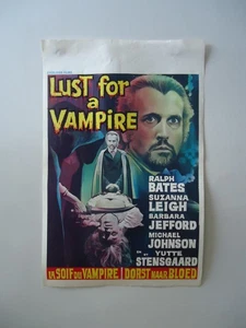 HAMMER/RALPH BATES/LUST FOR A VAMPIRE/  FP2/belgian poster - Picture 1 of 1