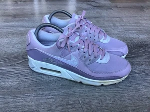 Nike Air Max 90 Plum Fog Camo W Purple Shoes Size 9  Womens Athletic DC9445-500 - Picture 1 of 13