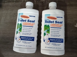 2 Thetford RV Toilet Seal Lube Conditioner Petroleum Free Smooth Operation 80 - Picture 1 of 2