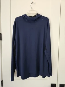 Lululemon Men's After the Wave Hoodie Blue Size 2XL Lightweight Casual Pullover - Picture 1 of 14