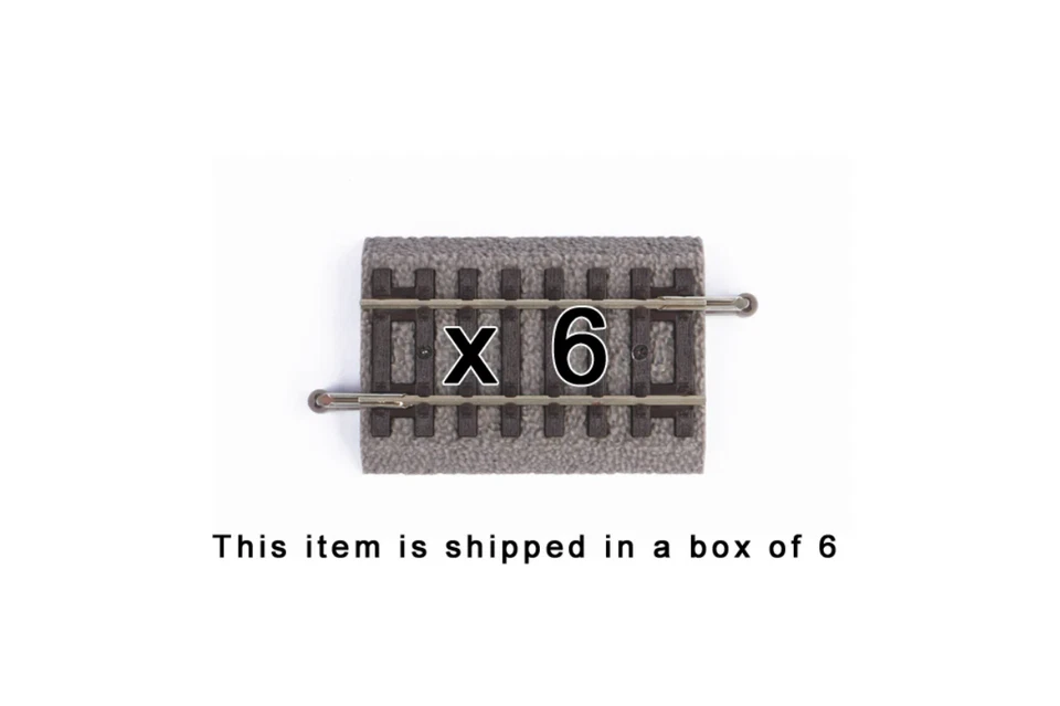 Piko 55405 Straight Track 62 mm with Ballast H0 Scale 1 87