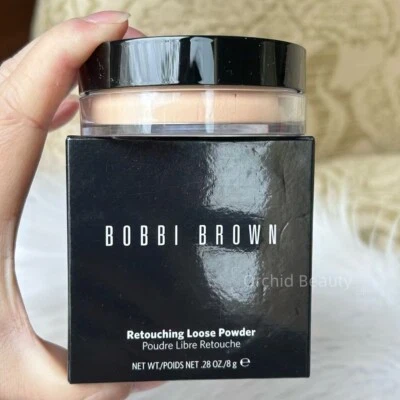 Bobbi Brown Retouching Loose Powder~Peach~Full Size 0.28oz/8g~New Sealed - Image 1 of 4