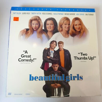 Beautiful Girls Widescreen Rare Laserdisc Thurman Sorvino Portman Free Shipping - Image 1 of 2