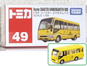 1/89 Tomica #49 Toyota Toyota COASTER KINDERGARTEN BUS TakaraTomy + - Picture 1 of 1