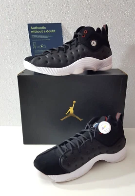 Jordan Jumpman Team II Nuevo 2019 Zapatos para Hombre Negro/Blanco/Rojo Gimnasio Talla 11.5 Foto 1 de 4