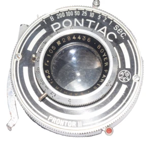 Boyer Paris Saphir 4.5/105mm Lens  Shutter Prontor II - Picture 1 of 2
