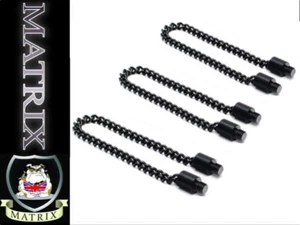 3 x Matrix Innovations 6" Cadena Colgador Negro Bobina Cadenas Carpa Pesca - Imagen 1 de 2