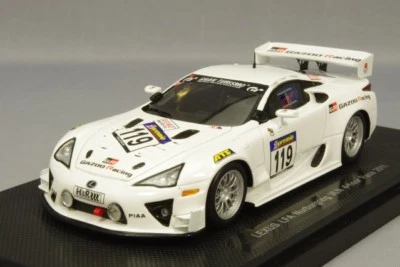 Ebbro 1/43 Lexus LEXUS LFA Nurbrugring VLN 4H 2011 #119 J. Wakisaka/K. Oshima - Image 1 of 3