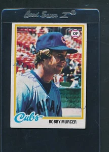 1978 Topps #590 Bobby Murcer Cubs Signed Auto *E4652 - Picture 1 of 1