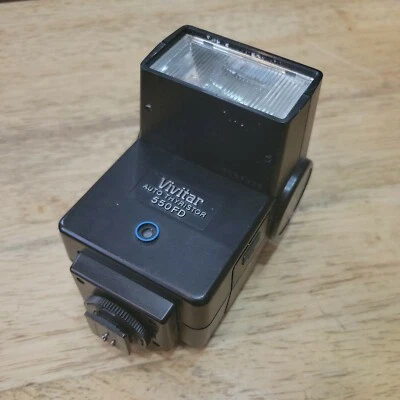 Vivitar Auto Thyristor 550FD N | Dedicated Flash for Nikon | Excellent Condition - Image 1 of 4