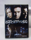 Deception (DVD, 2009) - Widescreen - Tested and Works! - No Booklet