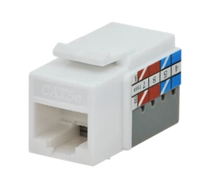 DataComm 20-3425-WH 20-3425-IV Cat 5e Buchse, 10er-Pack (40er-Pack) - Bild 1 von 3