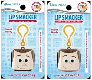 Lotto Balsamo per labbra Smacker Cubo Pixar giocattolo balsamo per labbra legnoso in un portachiavi da collezione - Foto 1 di 3