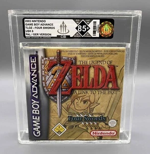 Zelda a link to the Past Nintendo Gameboy Advance CIB 85+ Gold No VGA WATA PIXEL - Bild 1 von 8