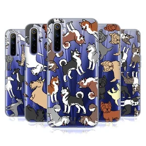 HEAD CASE DESIGNS DOG BREED PATTERNS 6 SOFT GEL CASE FOR REALME PHONES - Picture 1 of 8