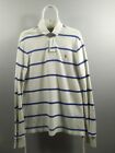 Polo Ralph Lauren Striped Rugby Shirt Long Sleeve Size L Vintage