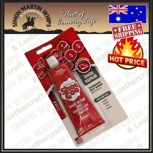 SHOE GOO Original Zapato de Skateboard Reparación Pegamento Negro o Transparente - Imagen 1 de 4