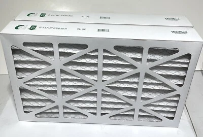 Glasfloss Furnace Air Filter 16"x25"x4" Pleated   2pk - Image 1 of 4