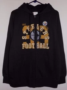 PITTSBURGH STEELERS HOODIE WOMEN'S FULL ZIP SWEATSHIRT NWT - Picture 1 of 5
