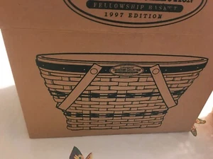 *Longaberger Traditions Collection Fellowship Basket 1997 Edition New - Picture 1 of 6