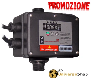 INVERTER PER ELETTROPOMPA MONOFASE E POMPE SOMMERSE MOTORE ACQUA AUTOCLAVE 8 A - Picture 1 of 8