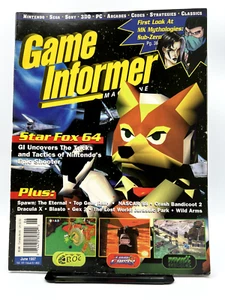 Star Fox 64 Game Informer Magazine July 2001 Vol 11 #99 VINTAGE - Picture 1 of 2