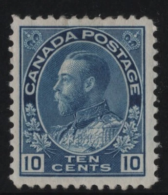 #117 Admiral 10c Canada mint well centered cv $90 - Image 1 of 2