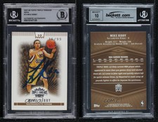 2007-08 Topps Triple Threads Sepia /99 Mike Bibby #10 BAS Certified BGS Encased