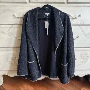 NWT Max Studio Knit Jacket - Black/White – 2X - Picture 1 of 5