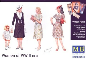MASTER BOX 1/35 WWII Civilian Women (5)  MBL35148 - Picture 1 of 1