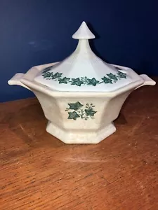 INDEPENDENCE IRONSTONE HIEDRA VERDE ~ BOTE DE SALSA CON TAPA - DIFÍCIL DE ENCONTRAR - Imagen 1 de 7