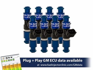 Fuel Injector Clinic 2150cc Injectors For Chevrolet GM LS3 LS7 L76 L92 L99 - Picture 1 of 1