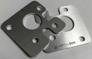 Piastre camber Abarth 500/595/695 plates 1,5° aluminium alluminio 6082 anodized - Bild 1 von 2