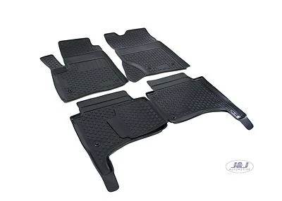 Tapis De Sol En Caoutchouc Pour Porsche Cayenne 2002-2010 3D Exclusive - Photo 1/4
