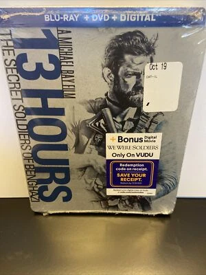 13 Hours: The Secret Soldiers of Benghazi Blu-ray+DVD 2018, 2-Disc Set - Image 1 of 2