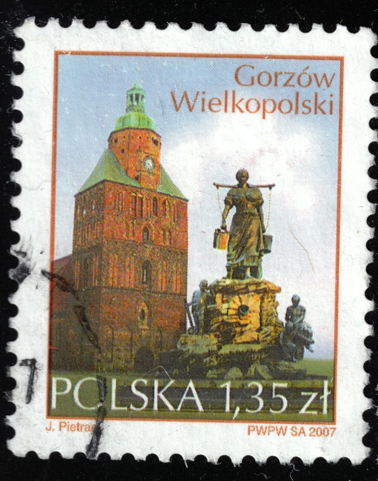 Poland - 2007 - 1.35Zł - Polish Cities - Gorzow Wielkopolski - #18142 - Image 1 of 1