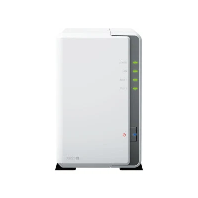 Synology DS223J DS223 Server incl. 2 x 4 TB Seagate Iron Wolf 8TB NAS 8 TB RAID - Bild 1 von 4