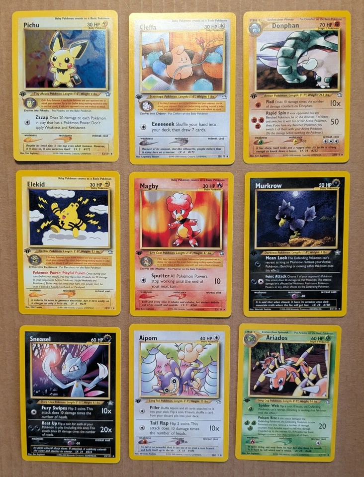 2000 Pokémon Neo Genesis - 1st Edition -Your Pick- Multi Discount - Excellent NM - Image 1 of 1