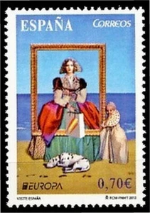 España Spain 4715 2012 Europa Visite España J Carrero MNH - Imagen 1 de 1